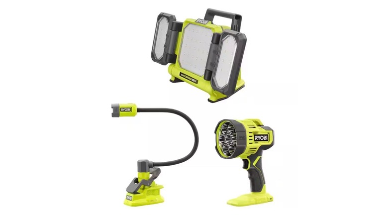 Ryobi 18V ONE+ 3-Tool Light Combo