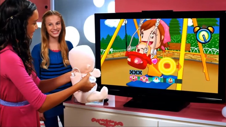 babysitting mama wii commercial