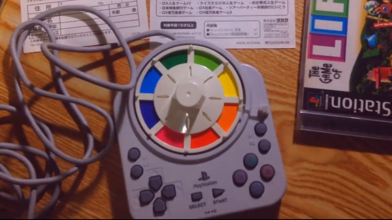 takara roulette controller playstation 1 game of life