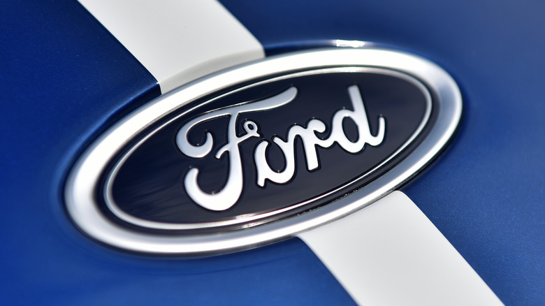 Ford Logo Blue