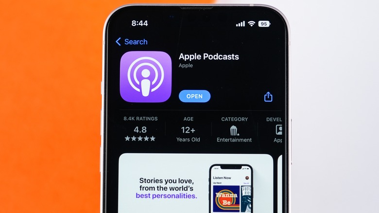 apple podcasts on iphone