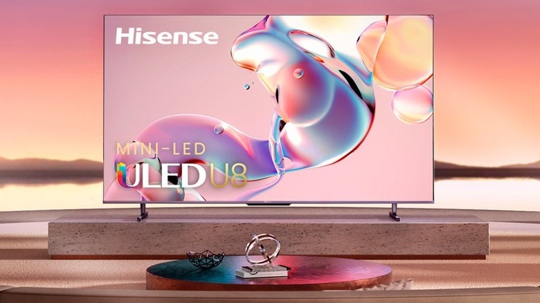 Hisense U8 TV promotional photo