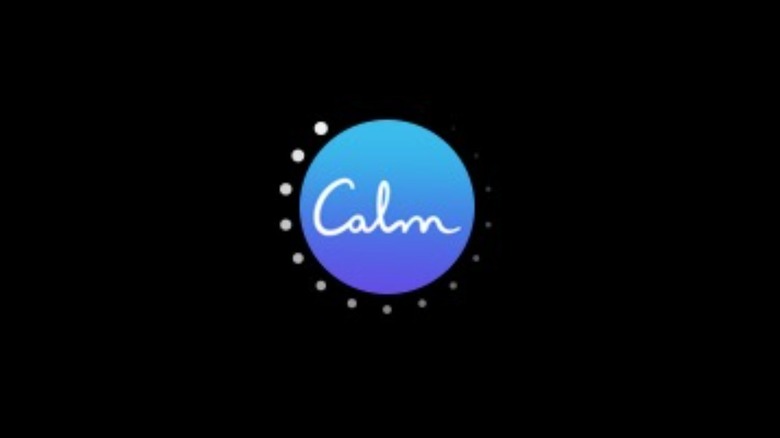 Calm Apple Watch loading logo