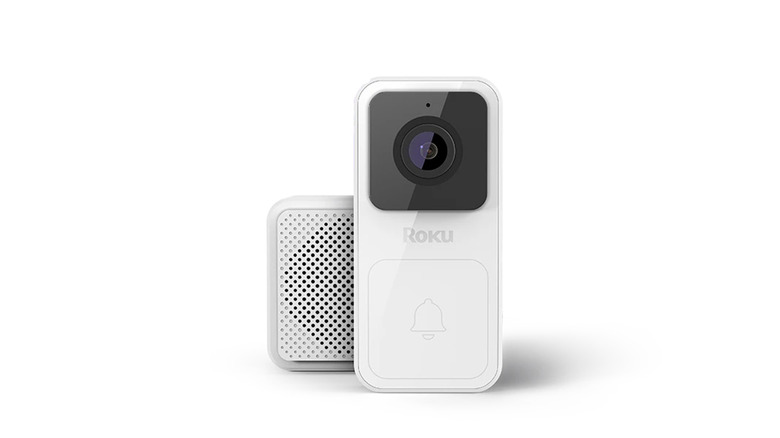 A product image of the Roku Video Doorbell