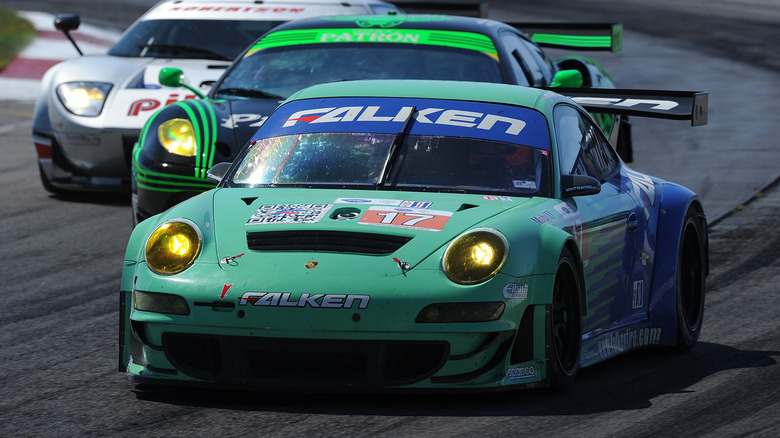 Falken Tire Porsche race car