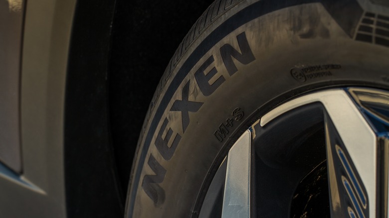 Nexen tire closeup