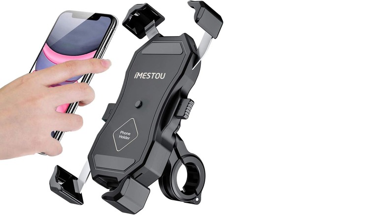 iMESTOU Motorcycle Phone Holder open mount