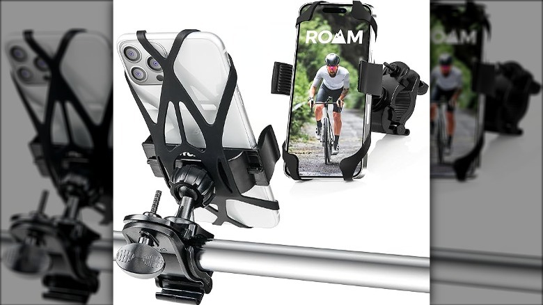 Roam bike mount closeup