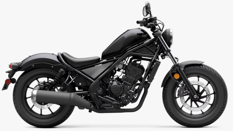 Honda Rebel 300 in black