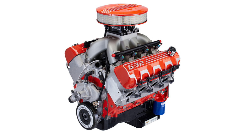 A stock image of a Chevy ZZ632/1000 engine