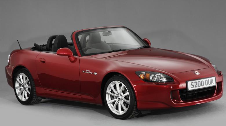 Red Honda S2000