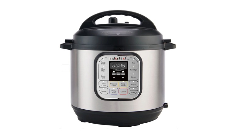 An Instant Pot Duo 7-in-1 Mini Electric Pressure Cooker