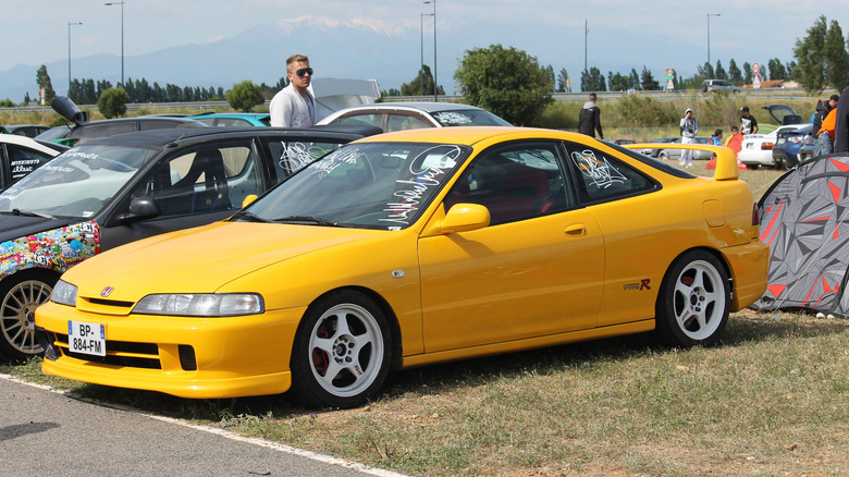 Honda Integra Type R with JDM front end