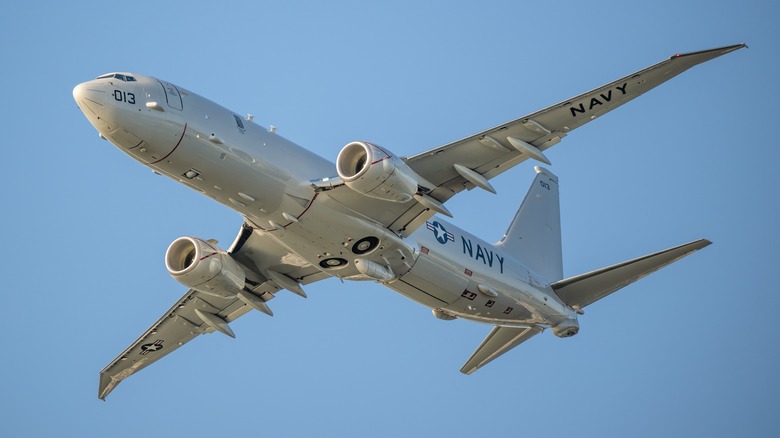 P-8 Poseidon from underneath