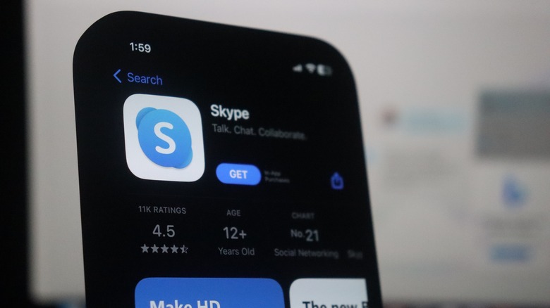 skype on iphone