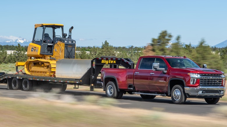 Chevrolet Silverado 3500HD towing