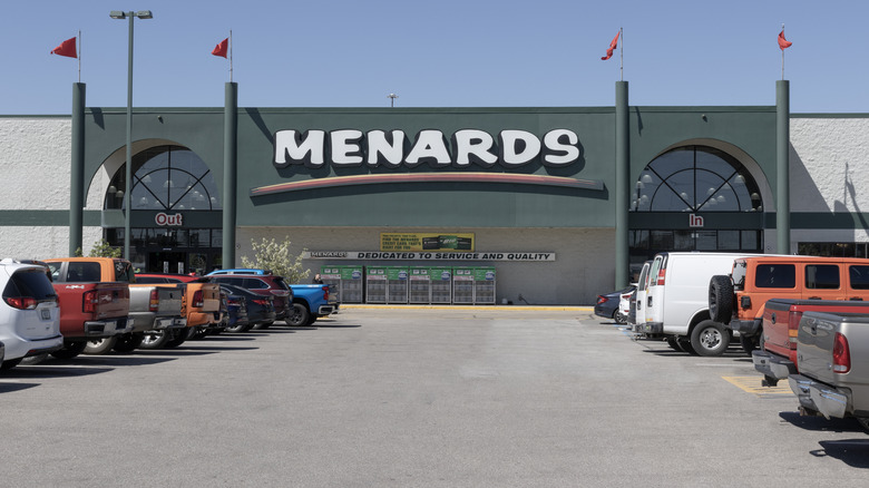 Menards storefront