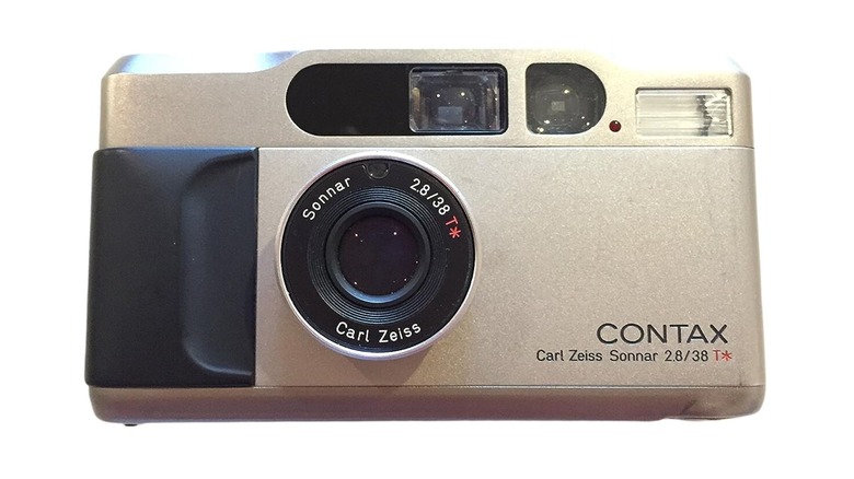 Contax T2 Silver 35mm Camera