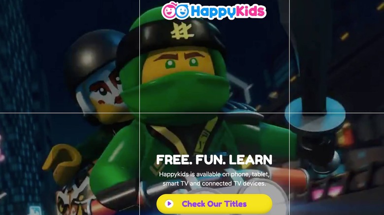 HappyKids homepage