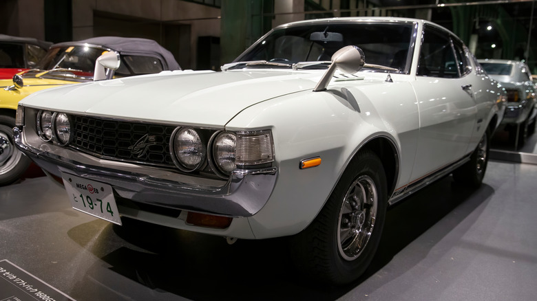 Toyota Celica in a museum