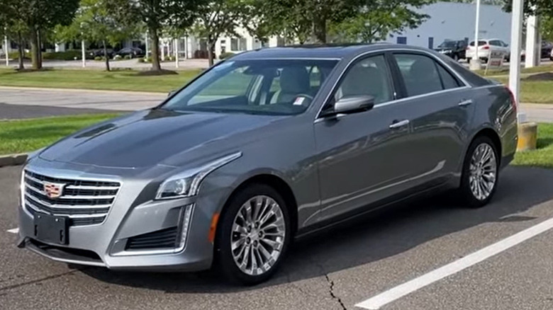 2019 Cadillac CTS for sale from a YouTube screenshot