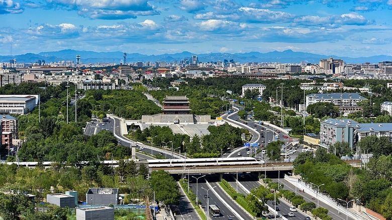 Section of Beijing-Shanghai High-Speed Railway in Tianjin