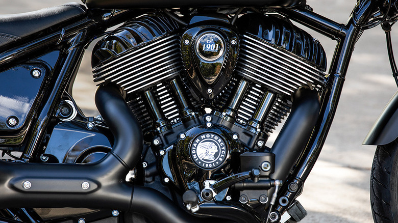 Indian Thunderstroke 116 motorcycle engine