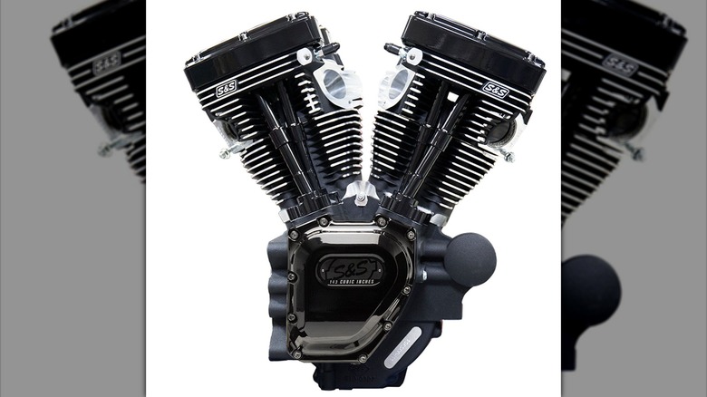 S&S T143 motorcycle crate engine