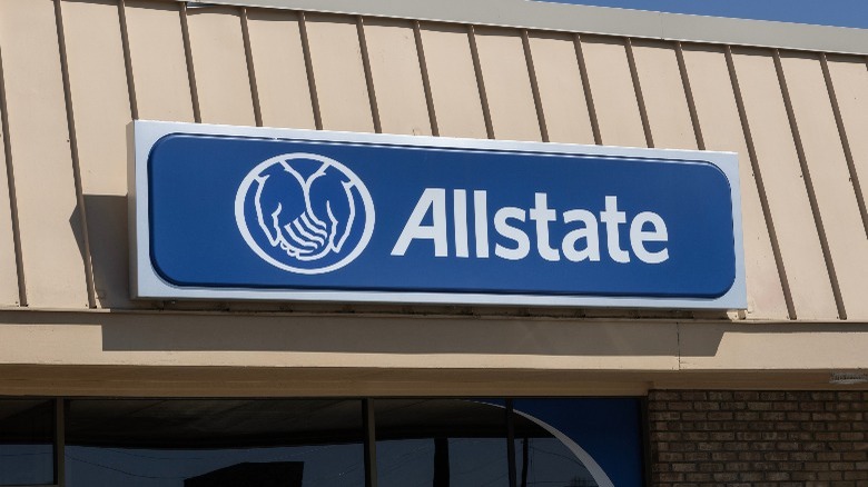 Allstate insurance signboard