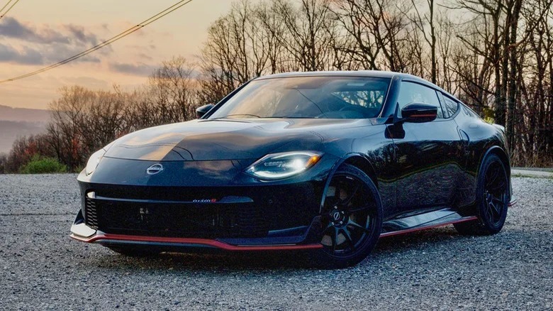 A parked Nissan Z NISMO