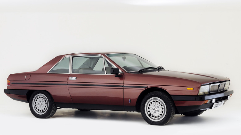 Red Lancia Gamma Coupe