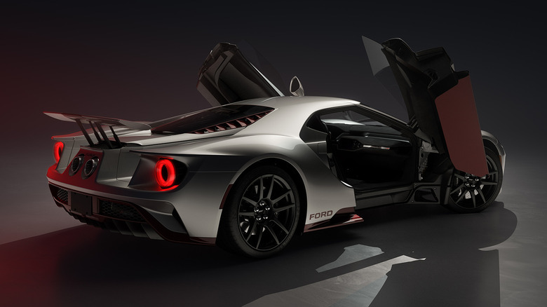 Ford GT LM Edition with doors open