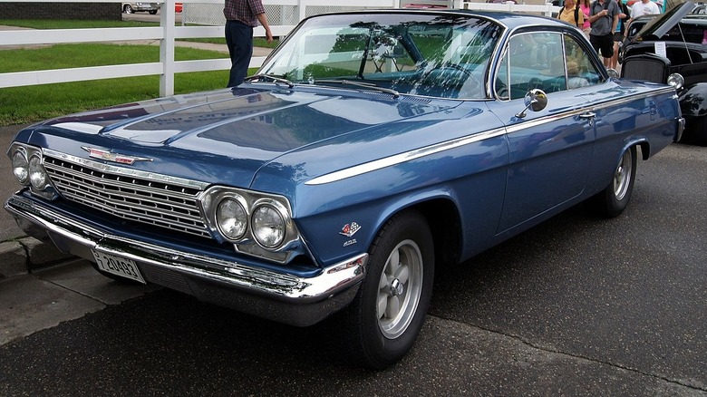 Blue 1962 Chevrolet Bel Air