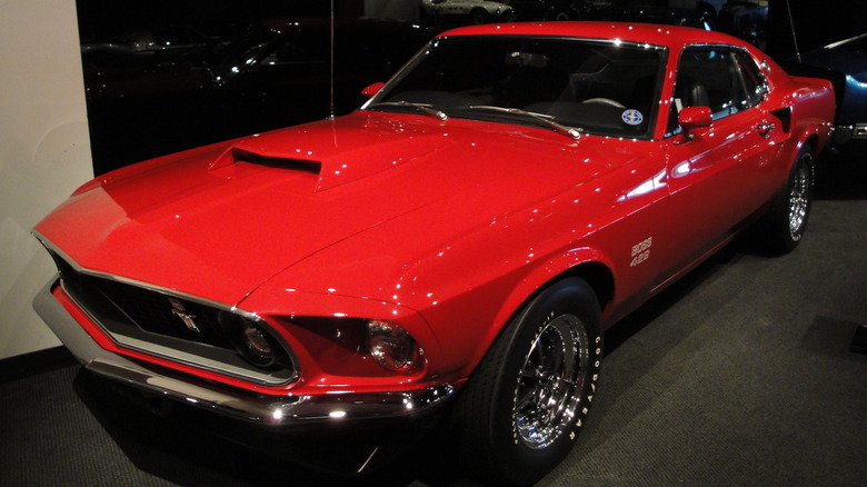 Cherry Red Boss Mustang 429