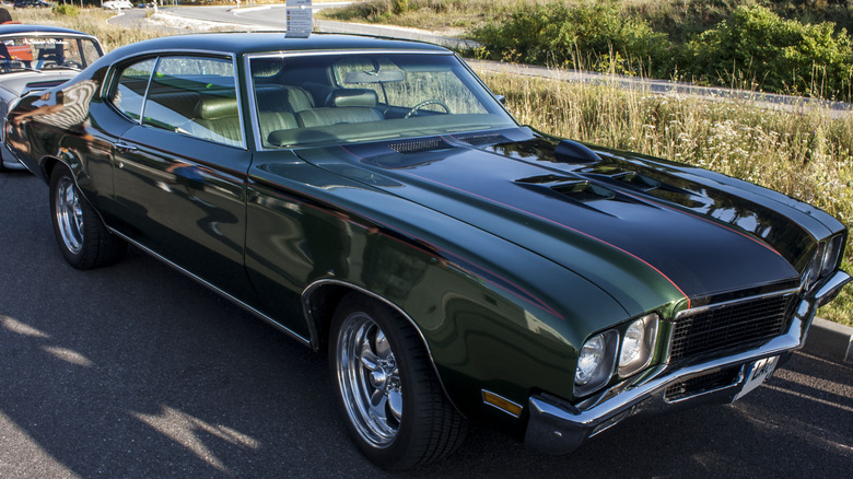 Dark Green 1970 Buick Skylark