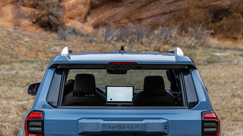 2025 Toyota 4Runner opened Power Rear Window