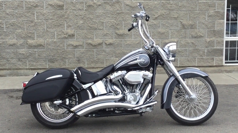 2015 Black and Grey Harley Davidson CVO Softail Deluxe