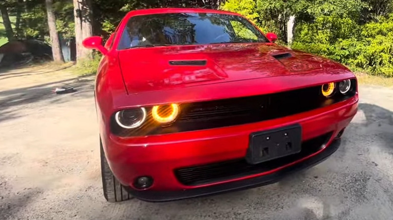 2023 Dodge Challenger parked on street