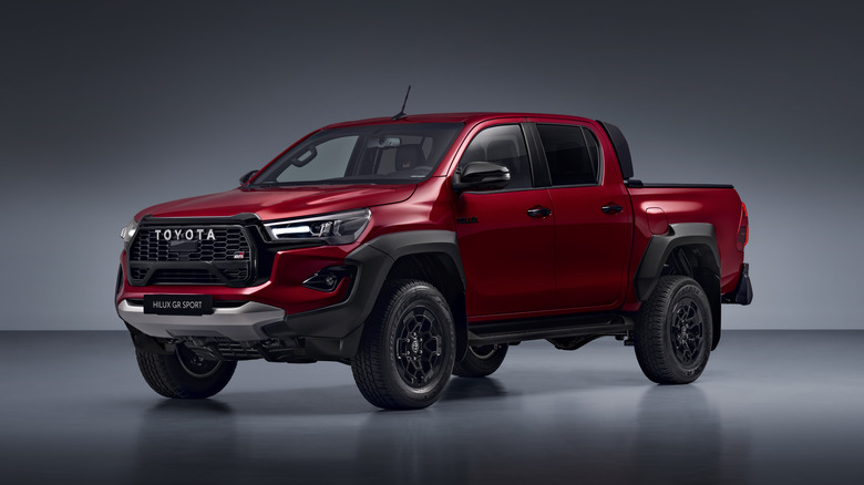 2024 Red Toyota Hilux GR Sport