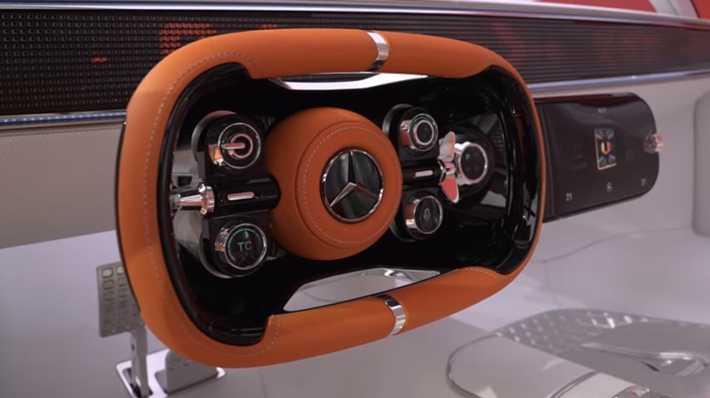 Mercedes-Benz Vision One-Eleven Concept steering wheel