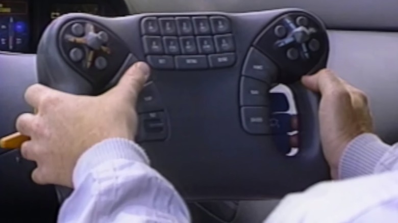 Pontiac Pursuit steering wheel