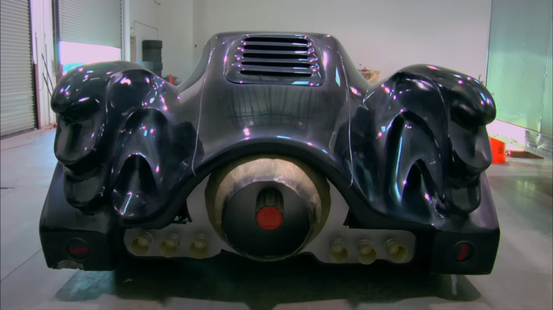 Batmobile replica from behind