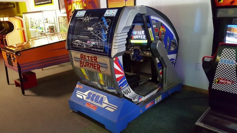 After Burner in an arcade