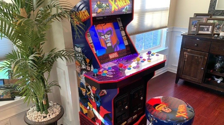 X-Men Arcade four-player machine