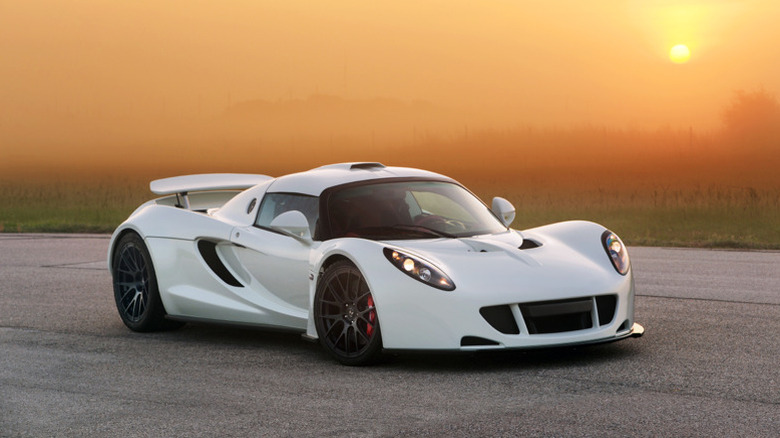 Hennessey Venom GT in Aspen White