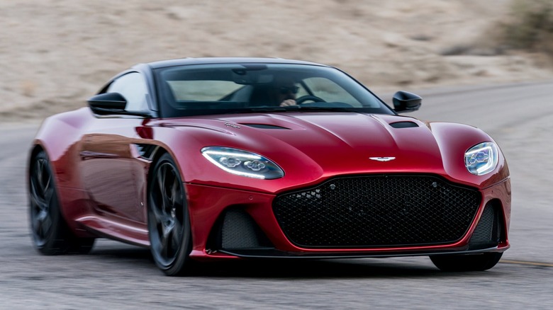 Aston Martin DBS Superleggera Red