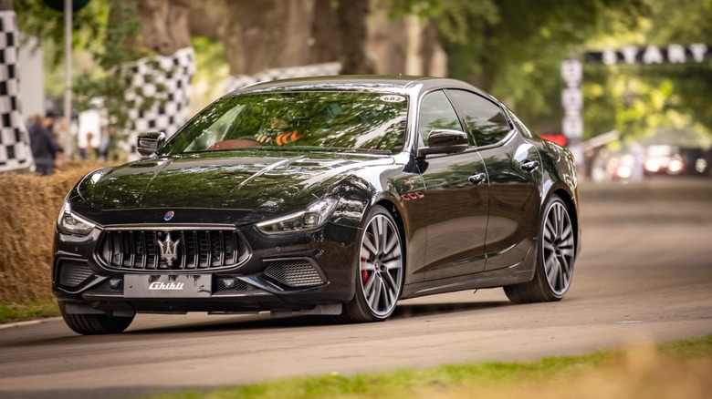 Maserati Ghibli Trofeo at Goodwood