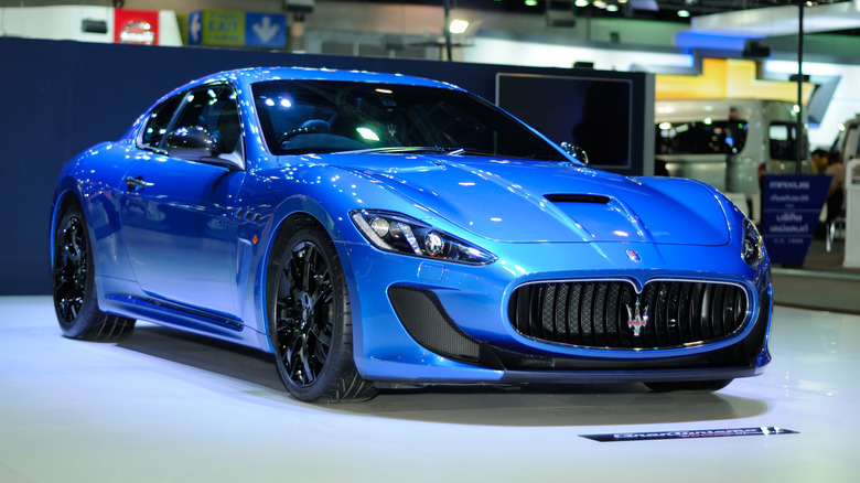 Maserati GranTurismo MC Stradale on display