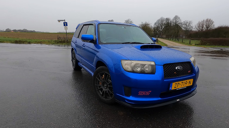 2008 Subaru Forester STi front view