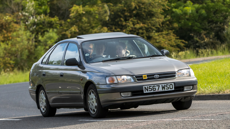 Toyota Carina on road